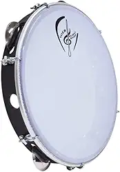 Pandeiro 10 Polegadas Pele Leitosa Profissional Web Music Shop