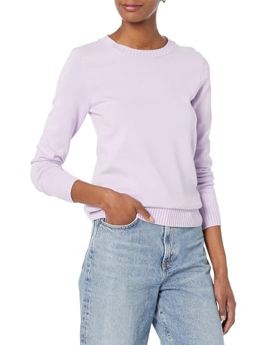 Amazon Essentials Damen Pullover Mit Rundhalsausschnitt Aus 100 % Baumwolle...