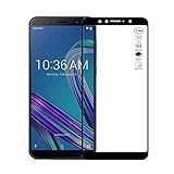 HERCN (1 Pack) ASUS Zenfone Max PRO (M1) ZB601KL 5.99" Vetro Temperato, Full Coverage Full Glue 9H Durezza Pellicola Protettiva in Vetro Temperato per Zenfone Max PRO (M1) ZB601KL Smartphone (Nero)