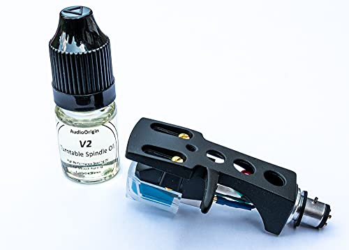 V2 Super Oil – lubrificante sintetico avanzato per mandrino e motore – elimina il rumore e il rumore, garantisce una velocità di rotazione corretta e costante, un ottimo aggiornamento del giradischi