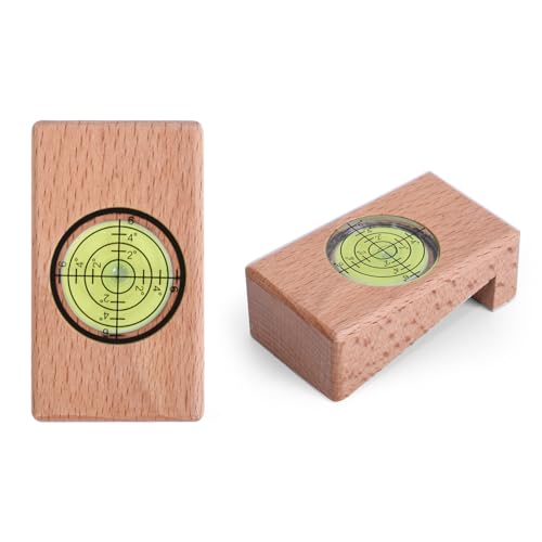 RTHDG Cornhole Level - Accessories for Cornhole Boards - Yellow - Traditional Style - Manual Operation - Wooden Material - 1 Pack