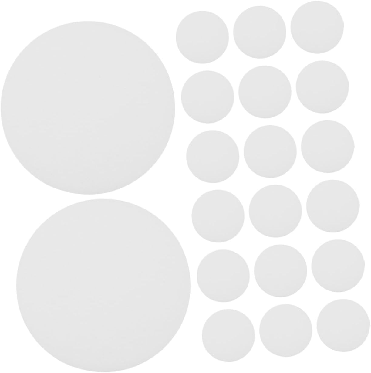 30pcs 2.5-inch Recessed Lighting Diffuser Covers, Anti-glare Plastic Ceiling Lamp Shade Diffusers for Home and Office Spotlights