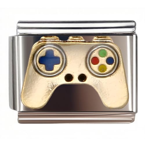 9mm Charm for Italian Charm Bracelet, Stainless Steel DIY Jewelry Chain Links,Hobby