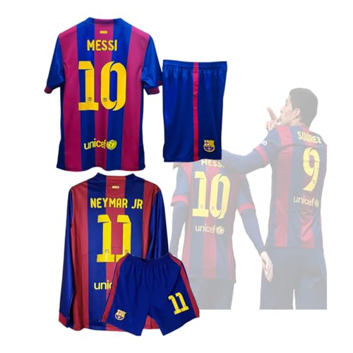 最終値下げ！FCバルセロナ14-15ユニフォームセット　ネイマールメッシスアレス Amazon.co.jp: [XUPENG] メッシ ネイマール スアレス
