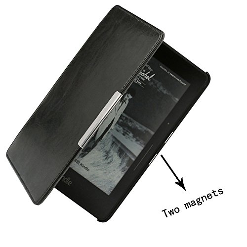 Iseesee KV HD CASE Kindle Voyage Case Case For Kindle Voyage Protective Holding Leather Cover thumb #5