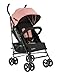 KikkaBoo Silla de Paseo BEETLE, Carrito hasta 22 kg, Plegado, Ligero y Compacto, Rosa