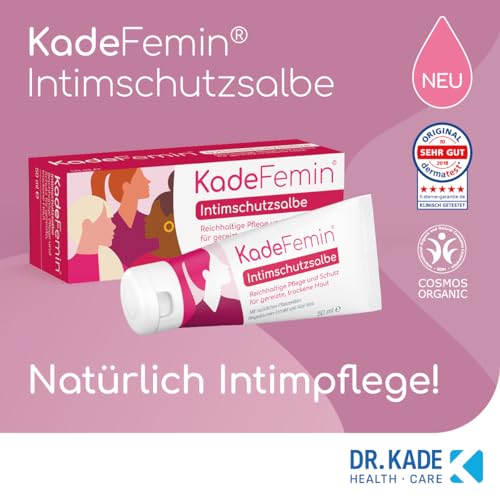 KadeFemin Intimschutzsalbe I Reichhaltige Pflege und Schutz für gereizte trockene Haut