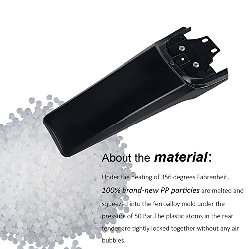 Lingqi Racing Modified Extended Longer Rear Fender Fit To Sur-Ron Light Bee X And S. Extra Long Dirt Pit Mudguards For Surron. #TOP5