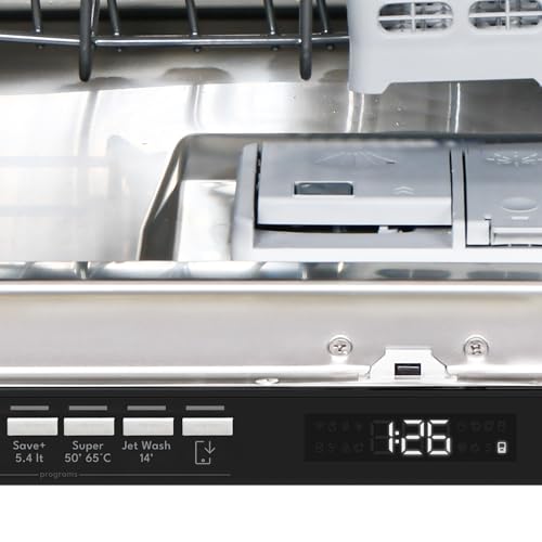 Moctor Einbau Geschirrspüler DWV70014A, 14 Maßgedecke, Smarte Bedienung mit WI-FI Moctor App, Turbo Drying System, Auto Door, Aquastop