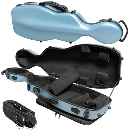 MI&VI NP-7016 Light Hard Shell Violin Case for (Full Sized)