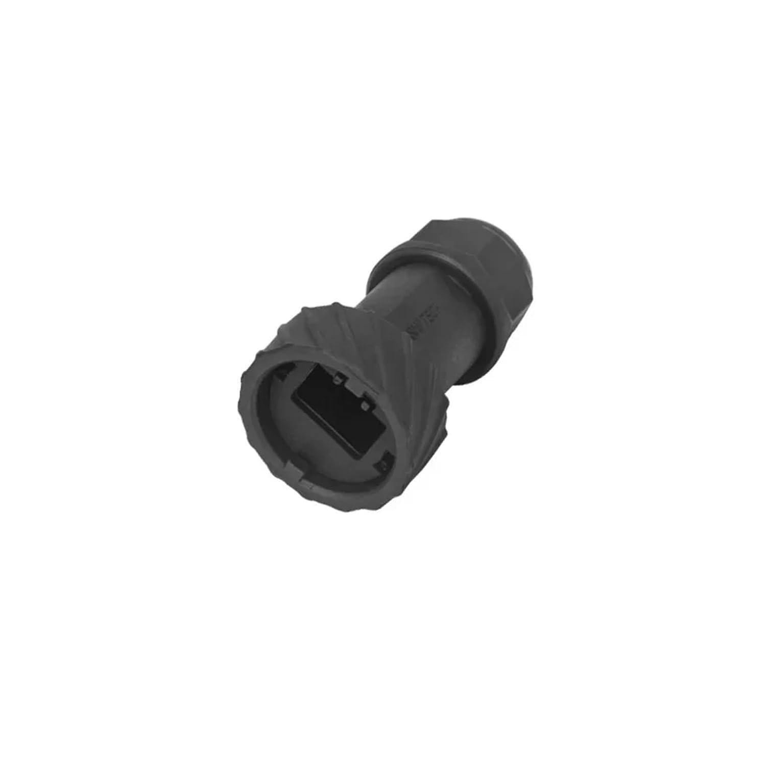 LR20 M20 Hole Size 20.8MM Retardant LAN Panel Mount 8pin 8p8c Cat5 Cat6 Panel RJ45 Connector Signal Adapter Network Ethernet(Plug no Cable,Plastic nut)