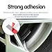 FINE BALANCE AUTO, 1/4oz, 7gr, Black, Adhesive Stick On Wheel Weights, Easy Peel, Low Profile, Cars, SUVs, Motorcycles, RC Cars, Crafts, 12 Oz/Box, 6 Strip, Korean Made,