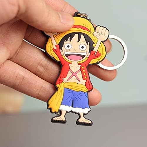 LACKINGONE 2 porte-clés Anime Zoro + Luffy Merchandise, multicolore, taille unique LACKINGONE 2 porte-clés Anime Zoro + Luffy Merchandise, multicolore, taille unique | Pop One Piece | 4 LACKINGONE 2 porte-clés Anime Zoro + Luffy Merchandise, multicolore, taille unique | Pop One Piece