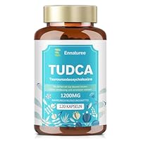 TUDCA Kapseln Hochdosiert, Ultra Strength Tauroursodeoxycholsäure 1200mg pro Portion, Gallensalze zur Unterstützung der Leber und Darmgesundheit, 120 Kapseln