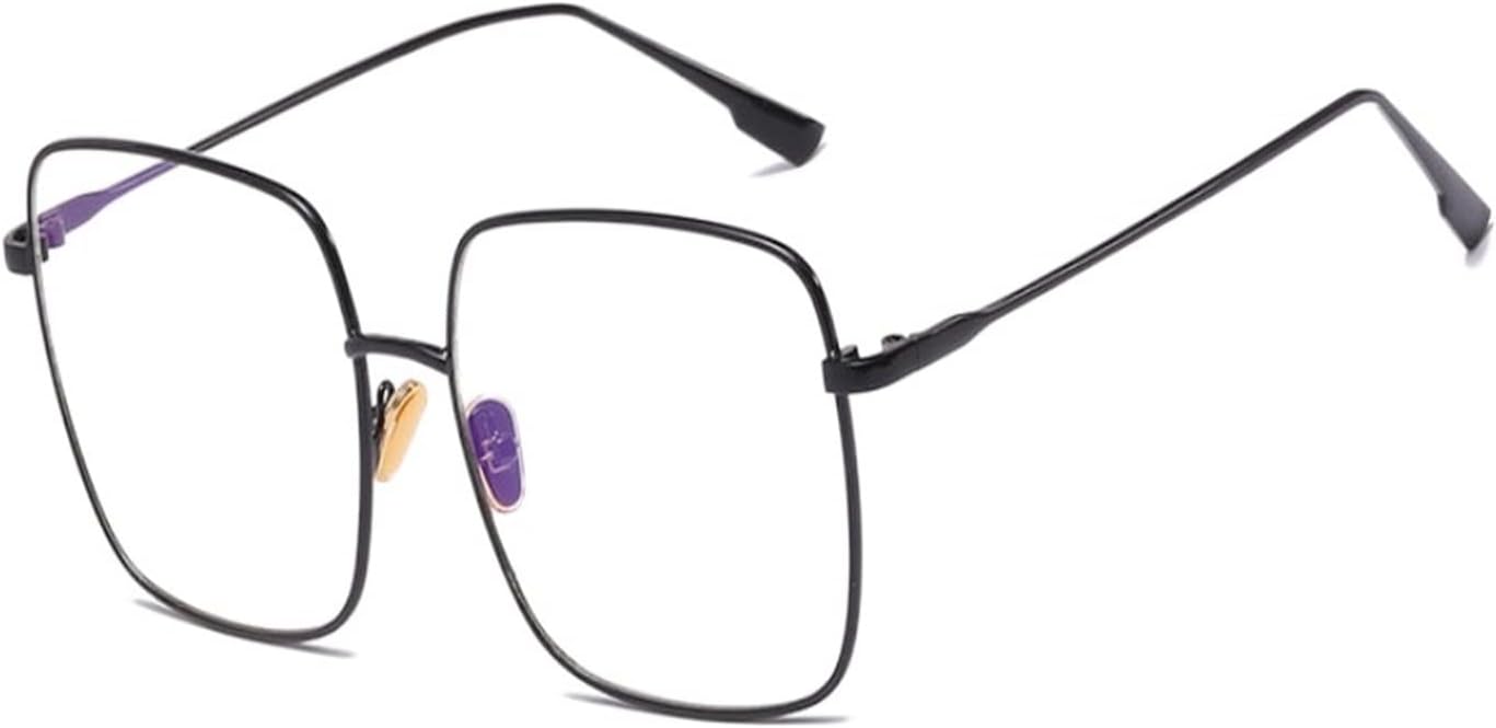 Classic Square Transparent Glasses Frame Women Fashion Anti Blue Light Eyeglasses Ladies Vintage Trendy Sunglasses