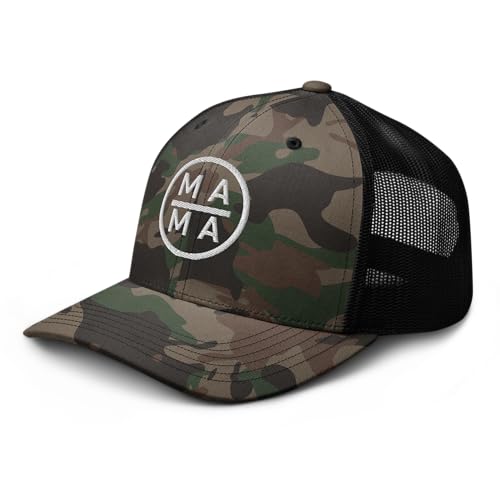 Gorra Trucker Camuflaje para Mujer Ajustable