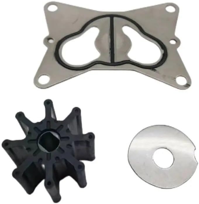 Car Water Pump 8M0121940 Sea Water Pump Impeller Repair Kits For Mercruiser 4.5L-6.2 L V6 V8 Boat Engine 47-8M0137221 Coolant WaterPumpWater Pump Impeller Rebuild Kit