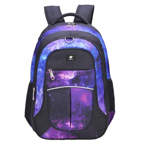 Fenrici Galaxy Backpack for Girls, Boys, Kids, Teens, 18