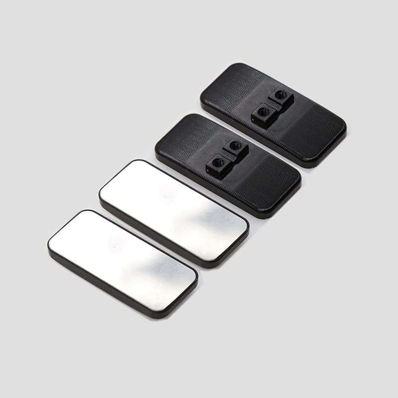 Metal Rearview Mirror for 1/10 RC Crawler Car Traxxas TRX4 D90 SCX10 1/14 Tamiya Truck Scania Man Actors Upgrade Parts