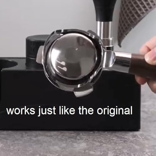 54mm Kaffee Druckfilterkorb Sieb für Sage/Breville Siebträger 54mm - Doppelwandiger Filterkorb – 2 Tassen