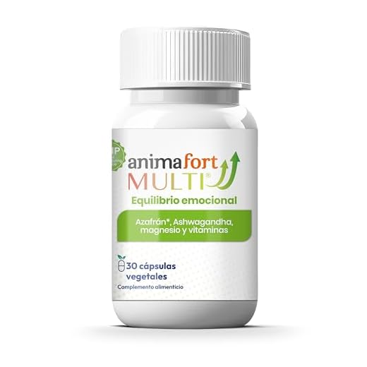 Ashwagandha KSM-66 + Azafrán + Magnesio + Vitamina B12 | Ansiedad y Estrés | Pastillas Naturales para Equilibrio Mental, Estabilidad Emocional y Relax | 30 Cápsulas | AnimaFort Multi®