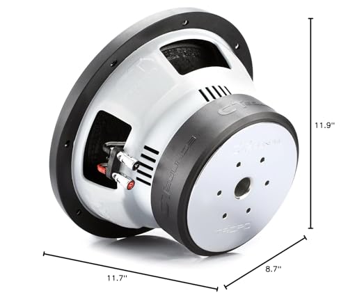 CT Sounds TROPO-10-D2 1300 Watt Max 10 Inch Car Subwoofer Dual 2 Ohm