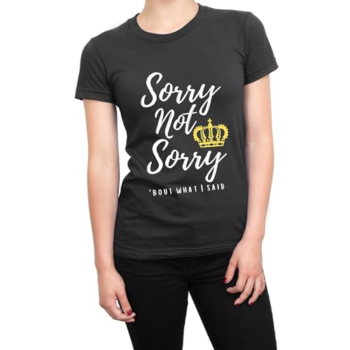 T-shirt Sorry Not Sorry Six idéal pour vos sorties urbaines et moments de détente