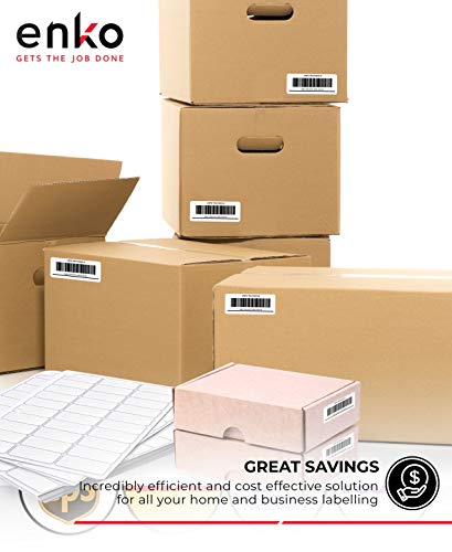 Enko 1 X 2-5/8 Inch 30 Up Return Mailing Address Labels White Printable Fba Labels (330 Sheets, 9900 Labels) #TOP5