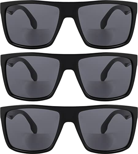 Yogo Vision Bifocal Reading Sunglasses For Men And Women-Classic, Retro Style Uv400 Sun Protection Outdoors Readers Eyewear +2.5 #TOP5