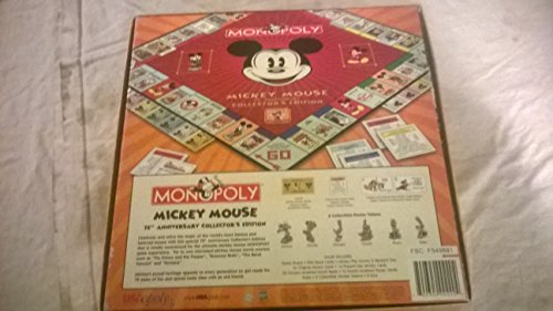 USAOPOLY Mickey Mouse 75 aniversario monopoly miniatura 5