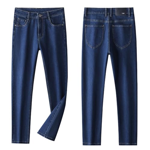 Jeans Pants Trousers Denim Spring and Autumn Men's Light Business Slimming Wear Elastic Classic2