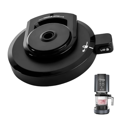 Außenschalendeckel für Ninja Creami Eismaschine, Ersatz Deckel Kompatibel mit NC299AMZ/NC301/NC300/NC201/NC101 Serie, Au...