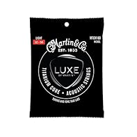 SUPERIOR INTONATION: Martin Titanium Core acoustic strings deliver the ultimate player's experience with superior tone and incredible toning stability. This guitar string set provides a clean sound that will elevate the performance of any acoustic gu...