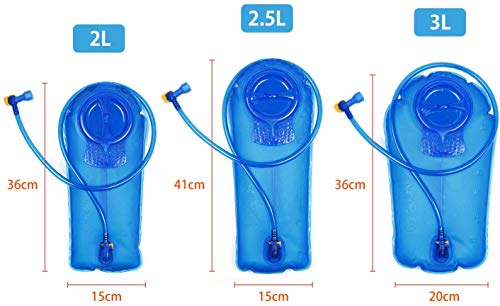 Trinkblase Unigear 2L, 2,5L, 3L – BPA-frei und staubdicht