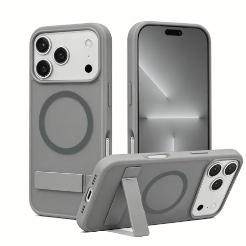 Coque iPhone 17 Pro antichoc militaire Losin avec support invisible magnétique