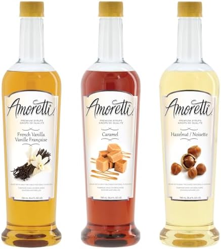 Amoretti - Classic Syrups 3 Pack - 25.4 Fl oz (Pack of 3)