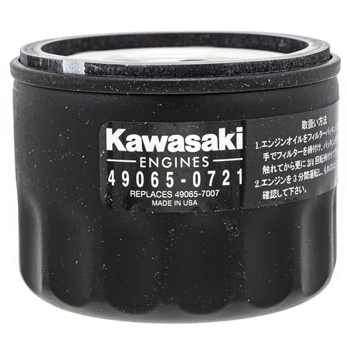 OEM Oil Filter Compatible with Kawasaki 49065-0721 Replaces 49065-7007