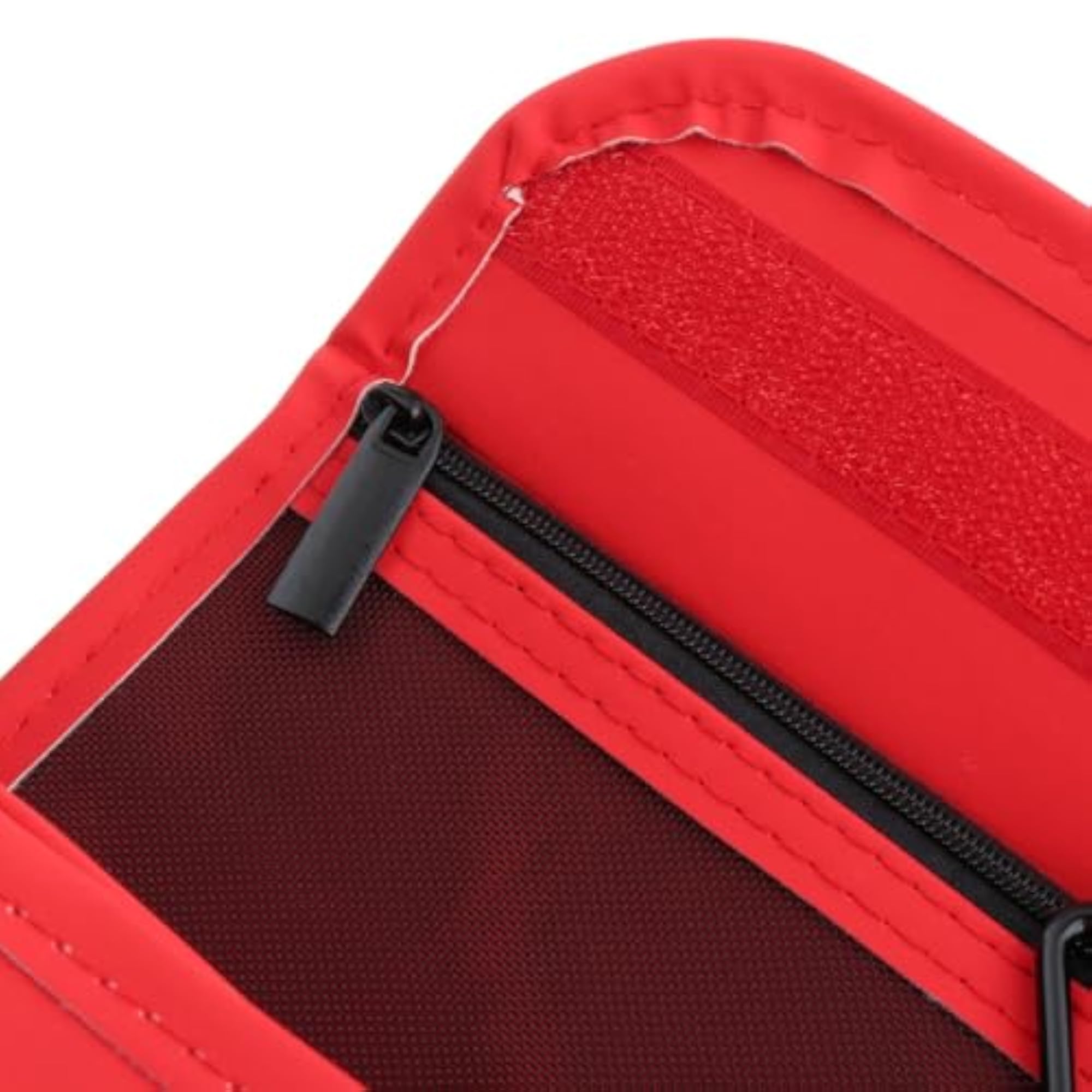 Large Water Resistant Shaving Bag, Travel Toiletry Pouch Red