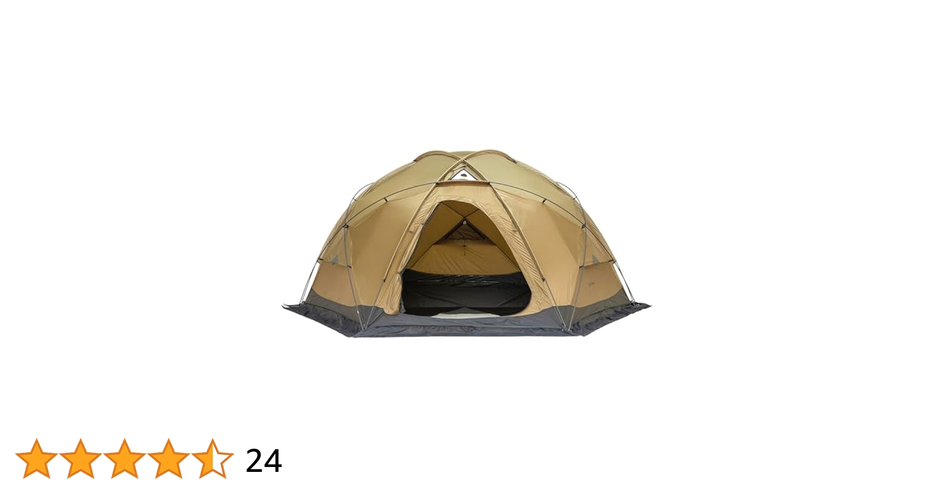 Camping Hot Tent Freestanding Dome Tent, POMOLY Dome X4