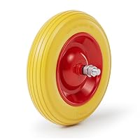 Ruota In Poliuretano Con Staffa Girevole E Freno Totale, 3x1-1/4, Portata 300 Libbre L'una, Vendute In Coppia