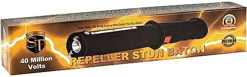 Stun Master 12,000,000 Volts Stun Gun Black