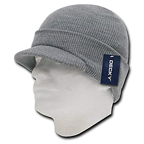 DECKY Jeep Cap, Heather Grey
