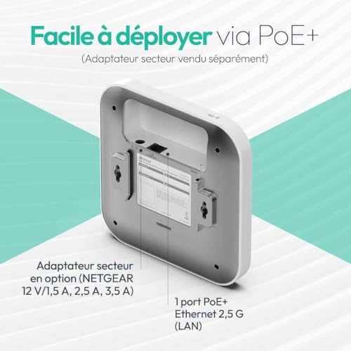 NETGEAR WBE700 Borne d'accès sans fil - vue 6