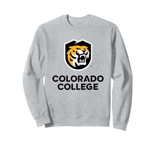 Colorado College Tigers Icon Gray Officially Licensed Sweatshirt