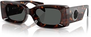 Versace VE4474U Rectangular Sunglasses for Men for Women +BUNDLE with ACCESSORY EYEWEAR KIT