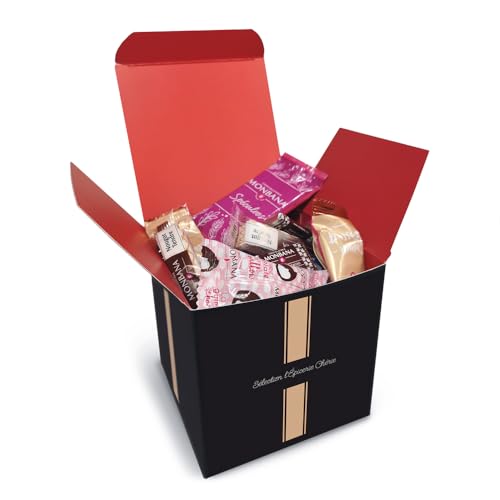 Assortiment de gourmandises - Cookies, Chocolat, Guimauve et Spéculoos | Biscuits à offrir - Idée de cadeau de bienvenue - Biscuits individuels pour Hôtels...