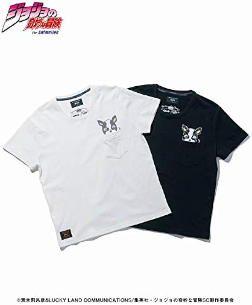 Amazon | [glamb] JOJO x グラム Iggy T/イギーTシャツ ジョジョ (JP