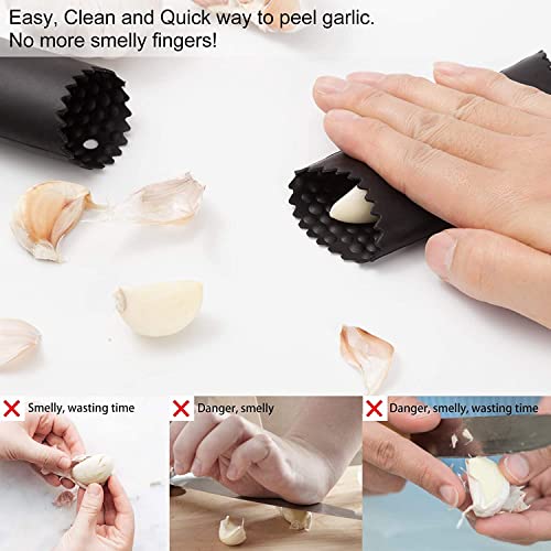 Foto von Zwiebelschneider Manuell, 500ML Zerkleinerer Mit Seilzug, Premium Gemüseschneider Multizerkleinerer mit 3 Edelstahlklingen und Mixer Ideal für Salate, Fleisch, Knoblauch, Nüsse, Obst, Kräuter (Rosa)