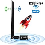 【Fácil de usar】Interfaz Super USB 3.0, LED indicador de estado de trabajo, antena incorporada, exquisita y compacta. 1) Enchúfelo; 2) Instalar el controlador; 3) reinicie la computadora; 4) GO. El producto es adecuado para computadoras de escritorio y portátiles, compatible con Windows XP / Vista / 7/8 / 8.1 / 10, sistema operativo Mac OS X 10.6-10.15. Nota: Simplemente no se requieren controladores para Windows 10.