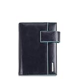 Piquadro AG1076B2/N Blue Square Organizer, Nero, 20 cm